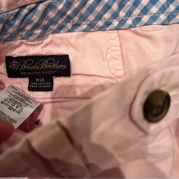 BROOKS BROTHERS Pink Bermuda Size 34W - Picture 4 of 5